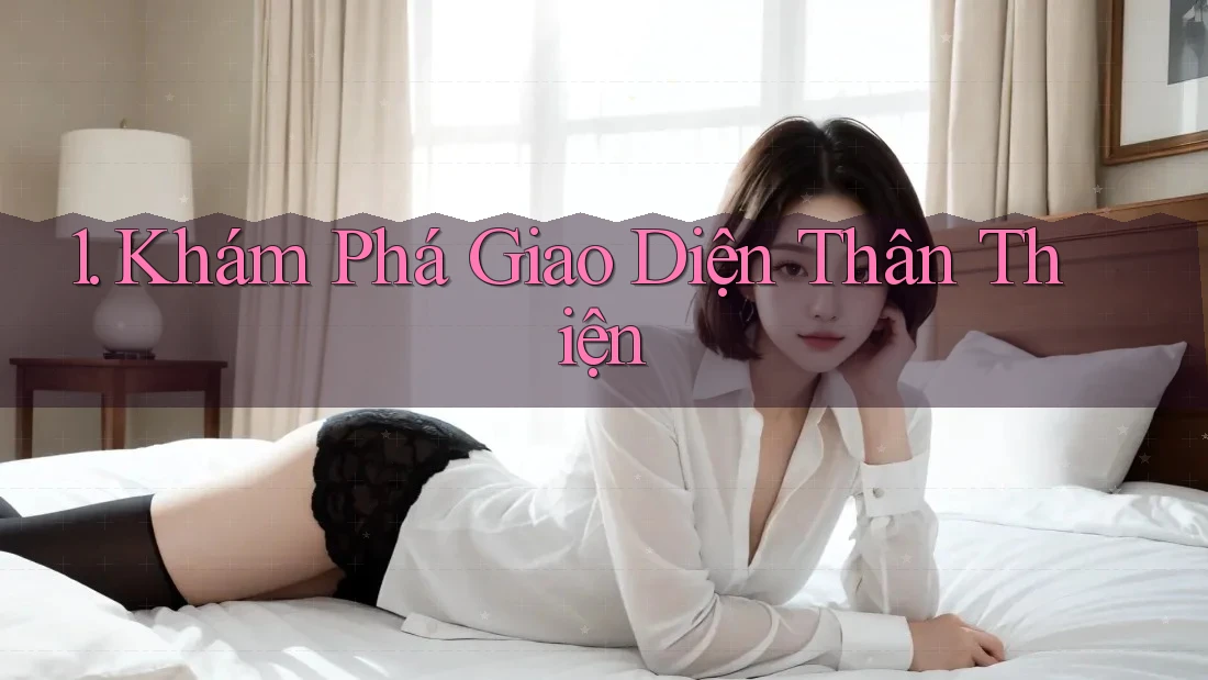 1. Khám Phá Giao Diện Thân Thiện