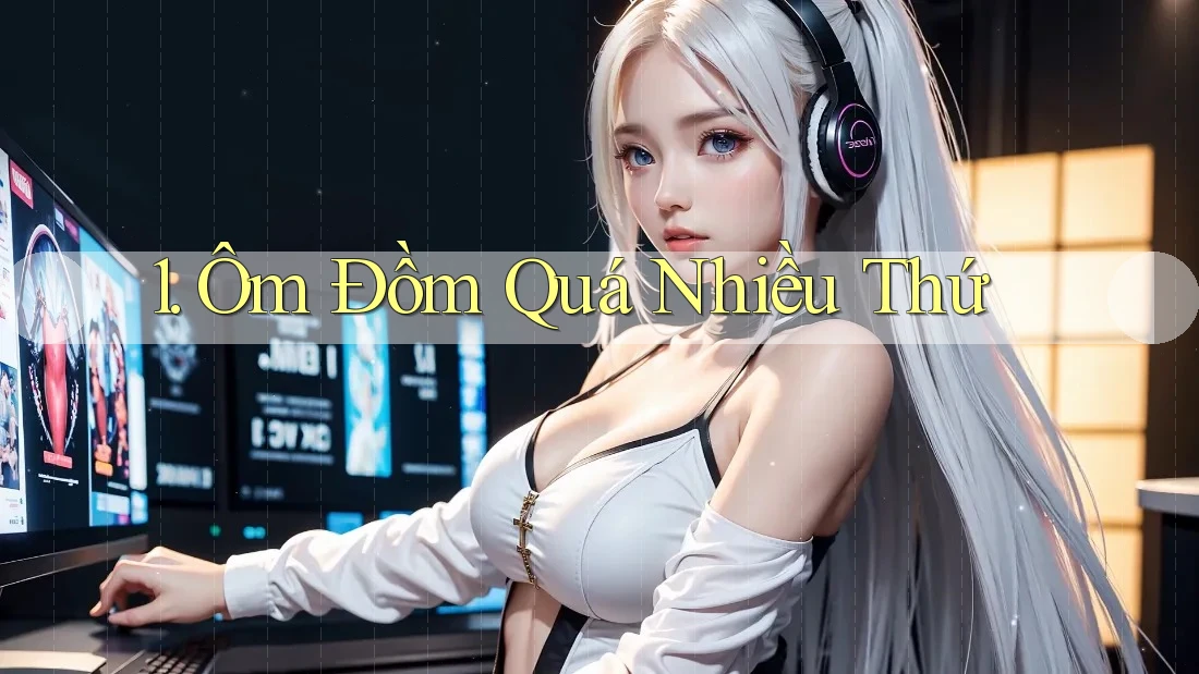 1. Ôm Đồm Quá Nhiều Thứ