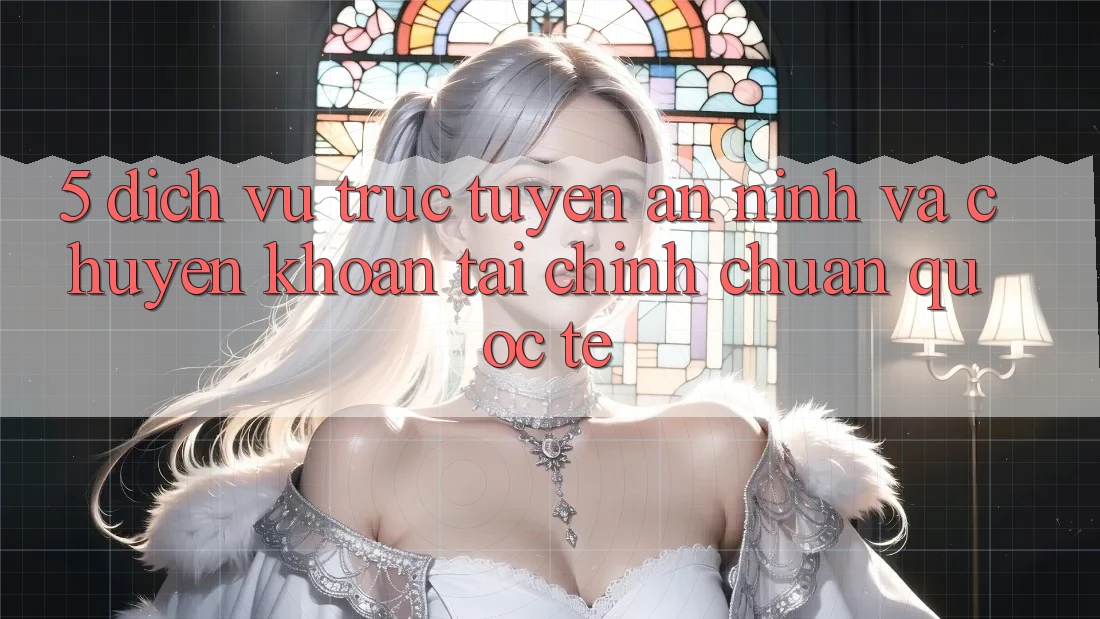 5. Dịch vụ trực tuyến An ninh Và Chuyển khoản Tài Chính Chuẩn Quốc Tế