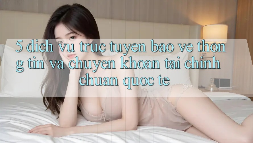 5. Dịch vụ trực tuyến Bảo vệ thông tin Và Chuyển khoản Tài Chính Chuẩn Quốc Tế