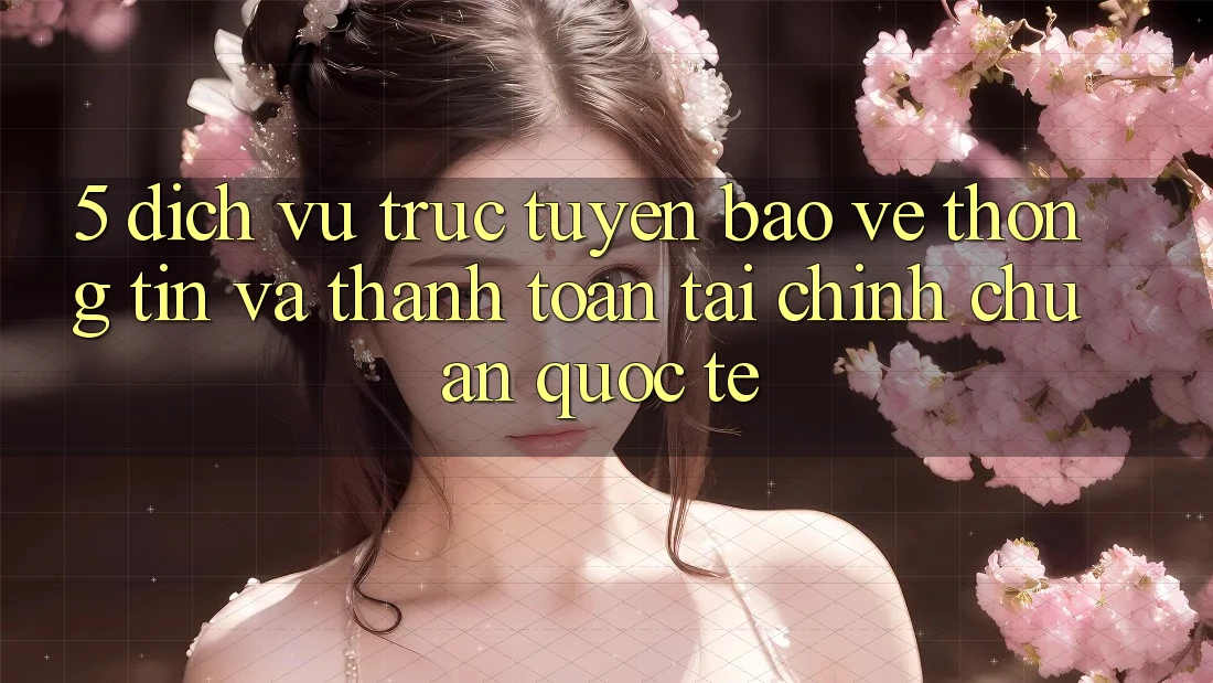 5. Dịch vụ trực tuyến Bảo vệ thông tin Và Thanh toán Tài Chính Chuẩn Quốc Tế