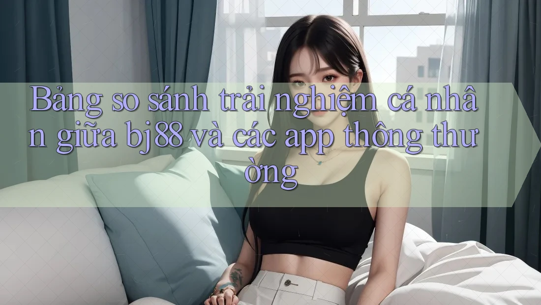Bảng so sánh trải nghiệm cá nhân giữa bj88 và các app thông thường