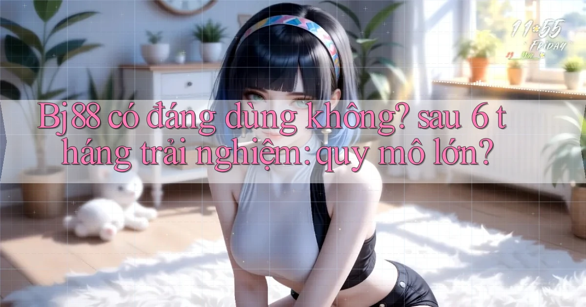 Bj88 có đáng dùng không sau 6 tháng trải nghiệm quy mô lớn