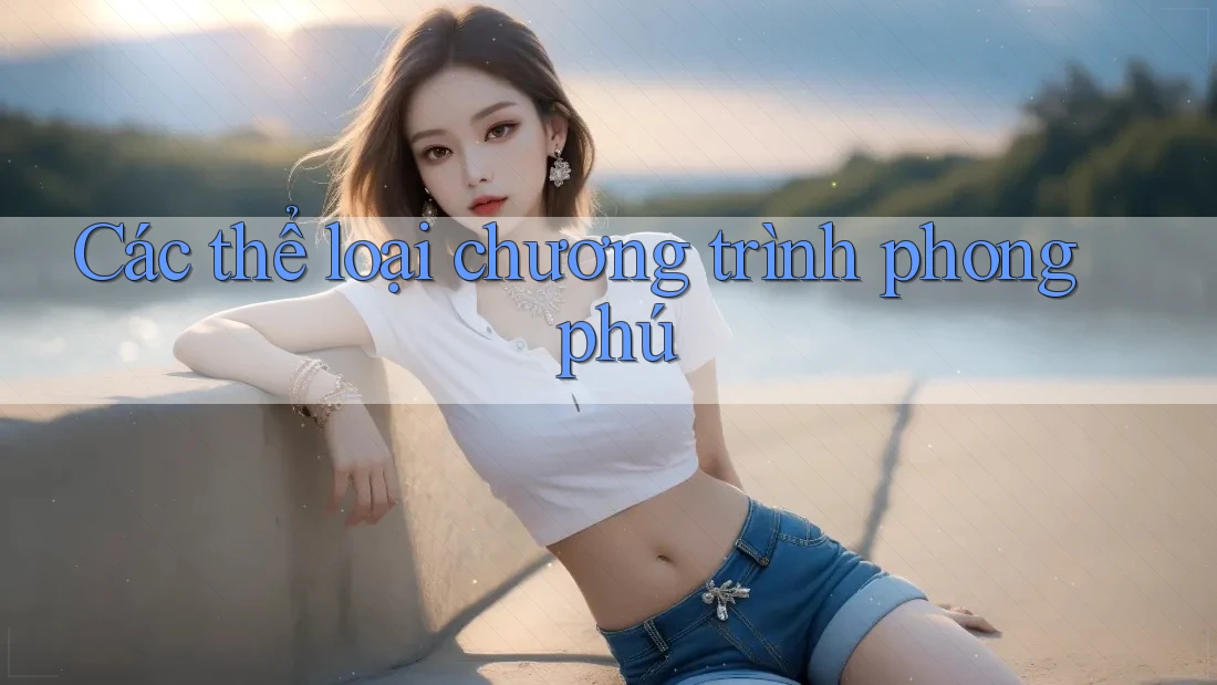 Các thể loại chương trình phong phú
