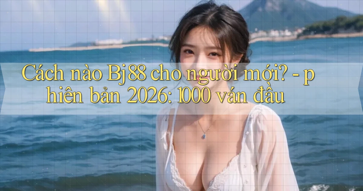Cách nào Bj88 cho người mới   phiên bản 2026 1000 ván đầu