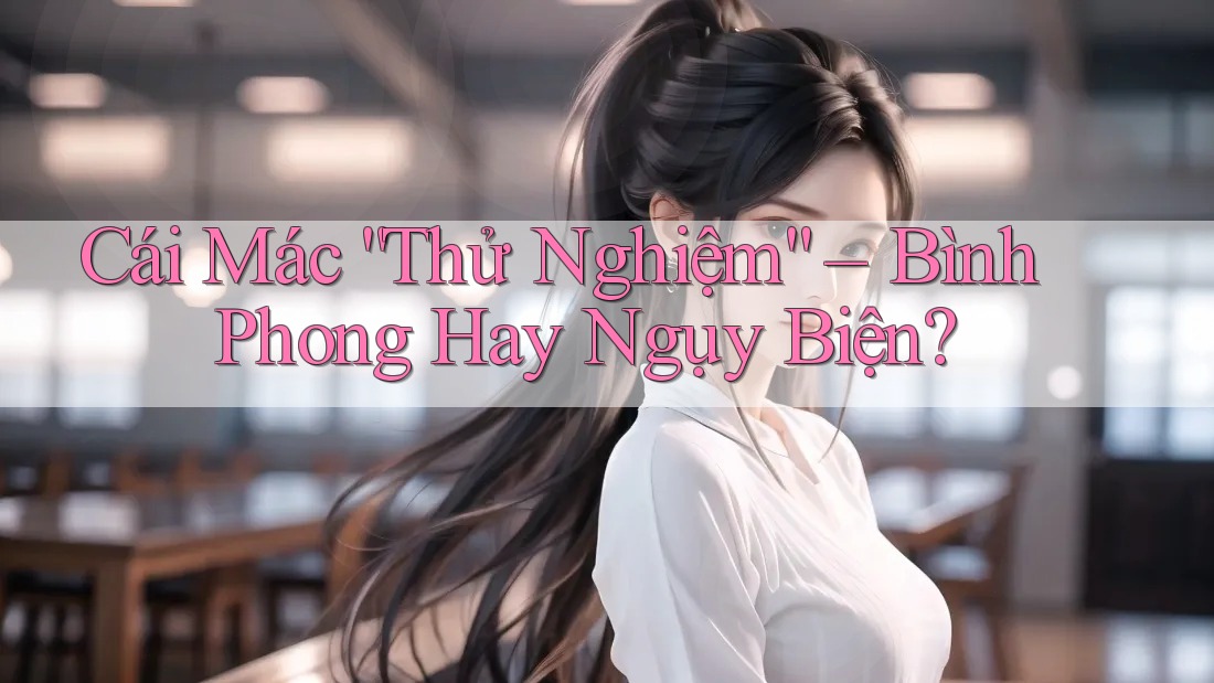 Cái Mác “Thử Nghiệm” – Bình Phong Hay Ngụy Biện?