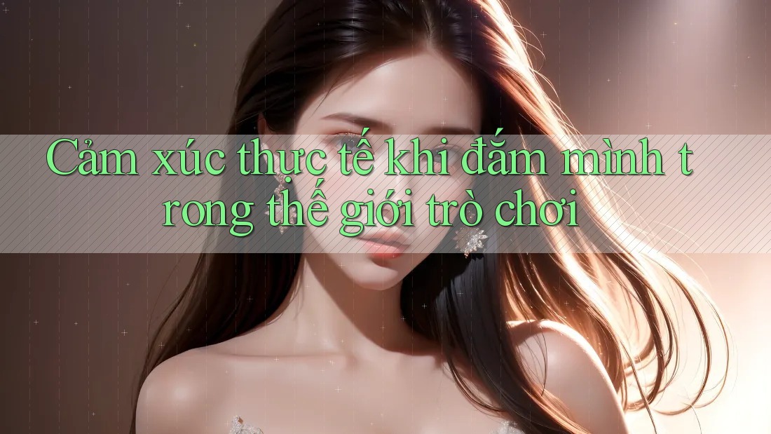 Cảm xúc thực tế khi đắm mình trong thế giới trò chơi