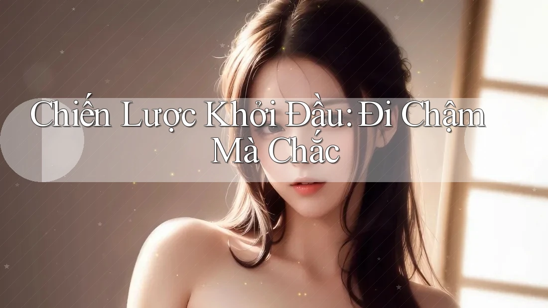 Chiến Lược Khởi Đầu: Đi Chậm Mà Chắc