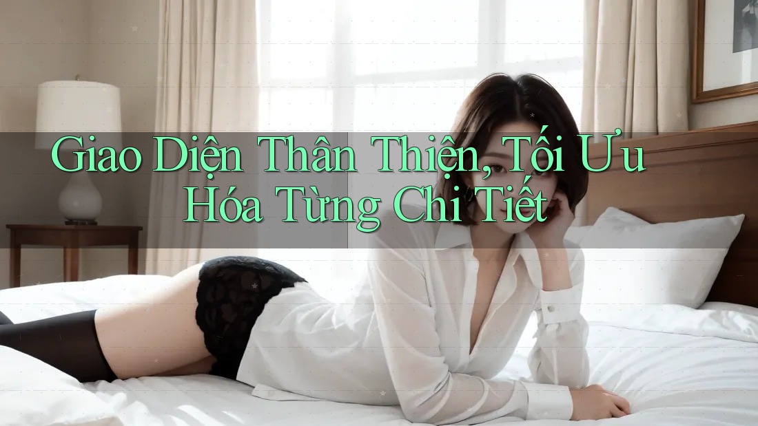 Giao Diện Thân Thiện, Tối Ưu Hóa Từng Chi Tiết