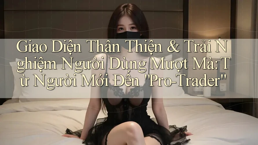 Giao Diện Thân Thiện & Trải Nghiệm Người Dùng Mượt Mà: Từ Người Mới Đến “Pro-Trader”