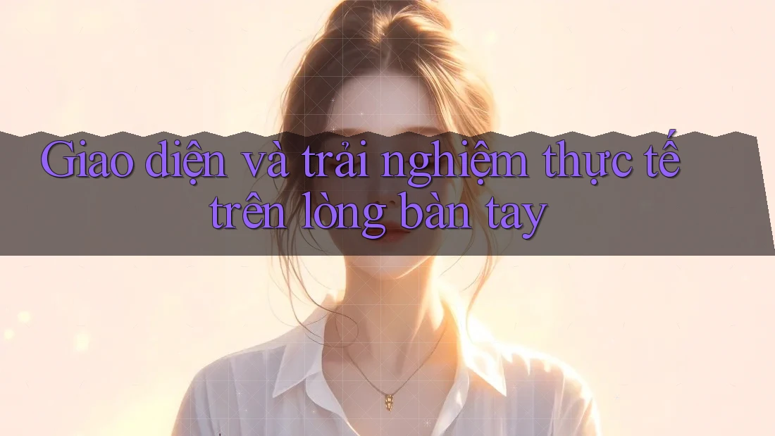 Giao diện và trải nghiệm thực tế trên lòng bàn tay