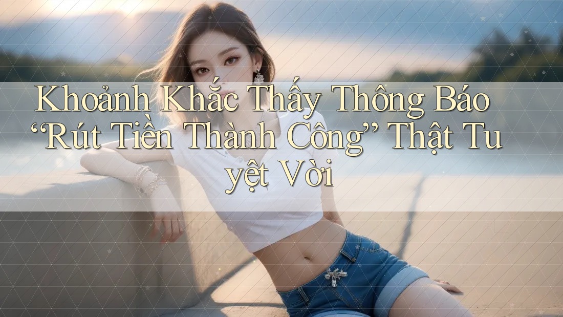 Khoảnh Khắc Thấy Thông Báo “Rút Tiền Thành Công” Thật Tuyệt Vời