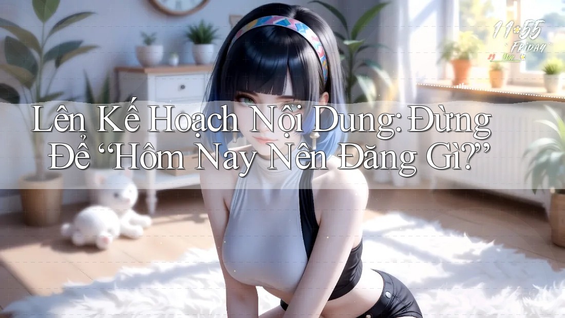 Lên Kế Hoạch Nội Dung: Đừng Để “Hôm Nay Nên Đăng Gì?”