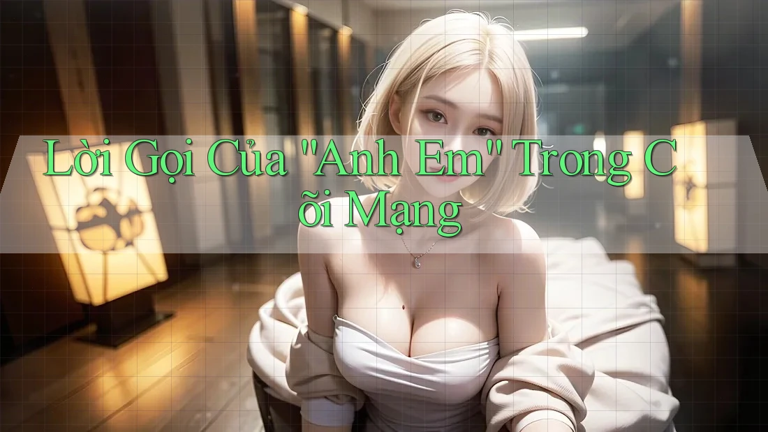 Lời Gọi Của “Anh Em” Trong Cõi Mạng