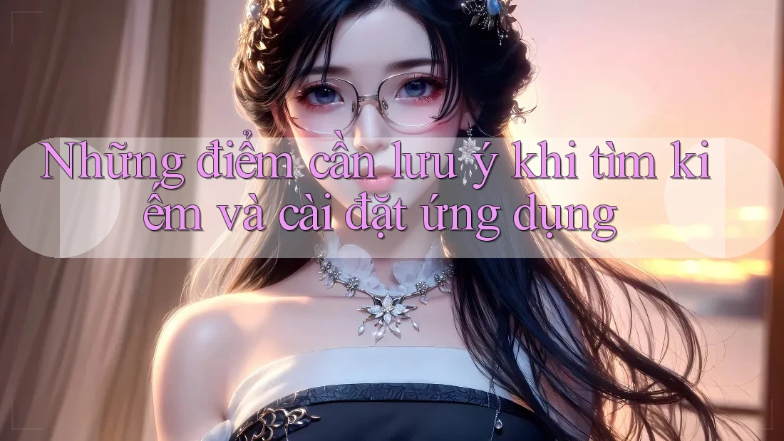 Những điểm cần lưu ý khi tìm kiếm và cài đặt ứng dụng