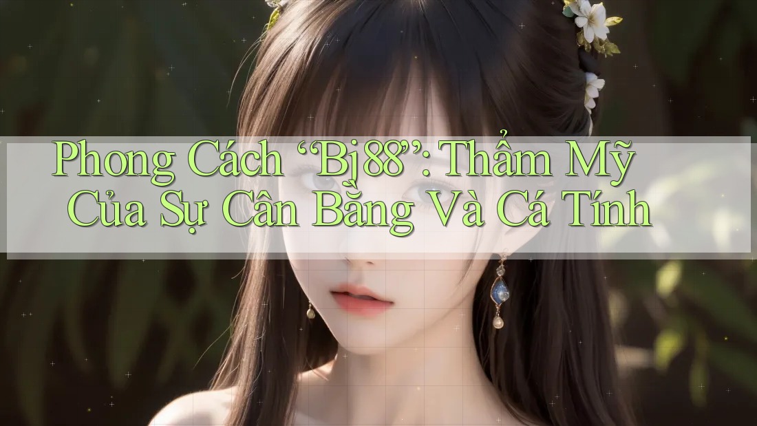 Phong Cách “Bj88”: Thẩm Mỹ Của Sự Cân Bằng Và Cá Tính