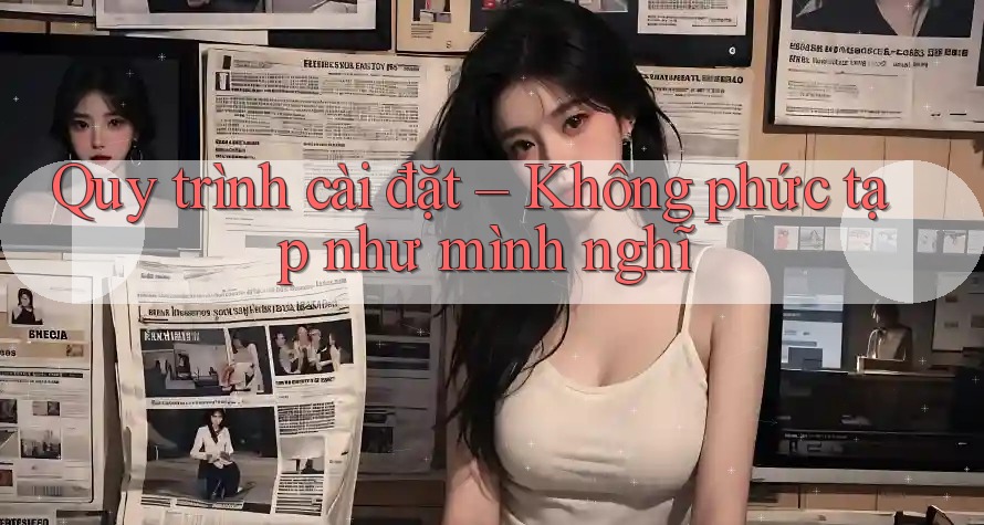 Quy trình cài đặt – Không phức tạp như mình nghĩ