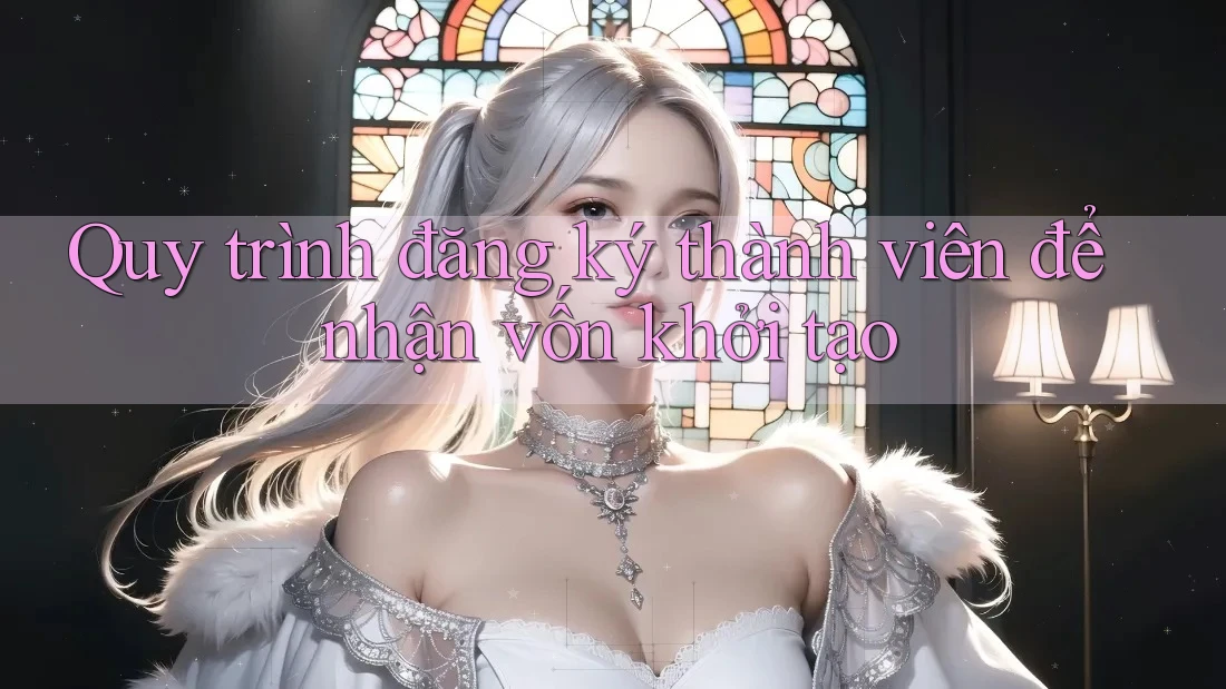Quy trình đăng ký thành viên để nhận vốn khởi tạo
