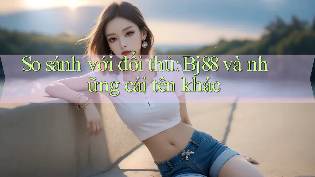 So sánh với đối thủ: Bj88 và những cái tên khác