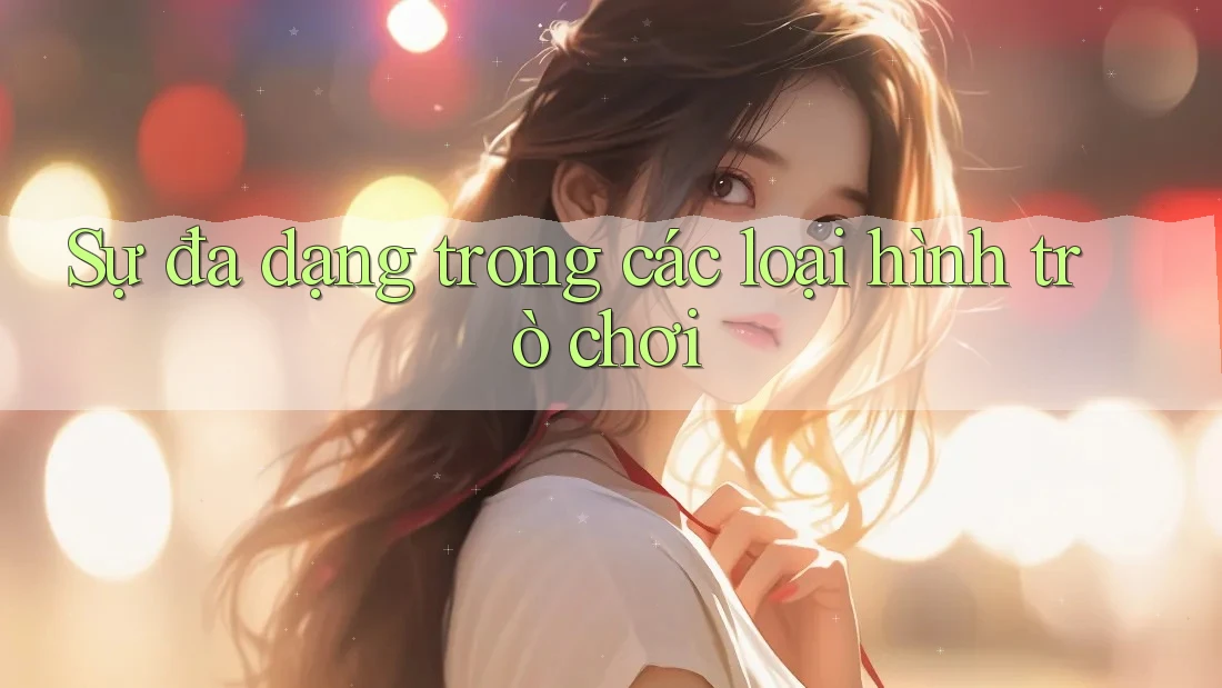 Sự đa dạng trong các loại hình trò chơi