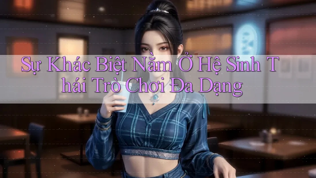 Sự Khác Biệt Nằm Ở Hệ Sinh Thái Trò Chơi Đa Dạng