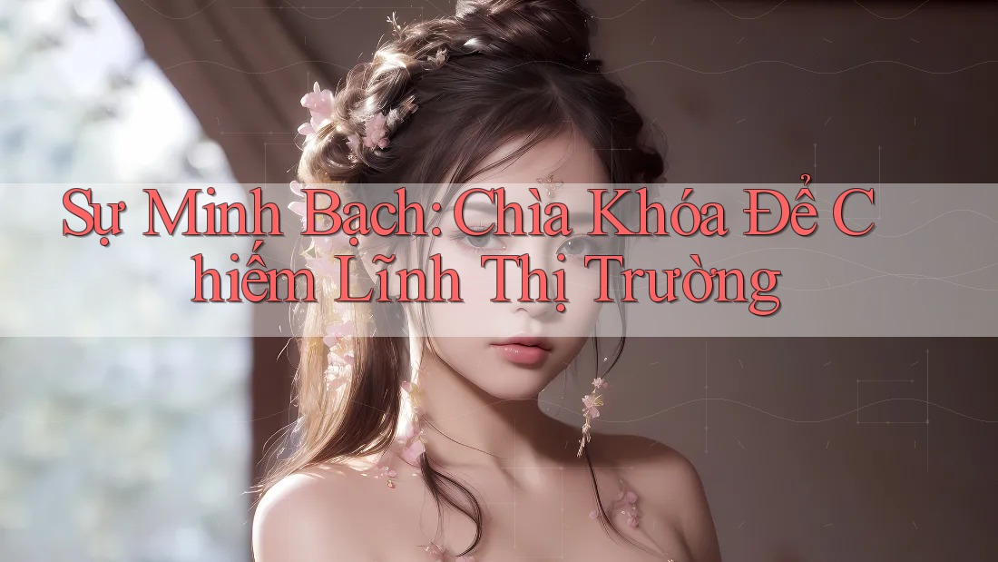 Sự Minh Bạch: Chìa Khóa Để Chiếm Lĩnh Thị Trường