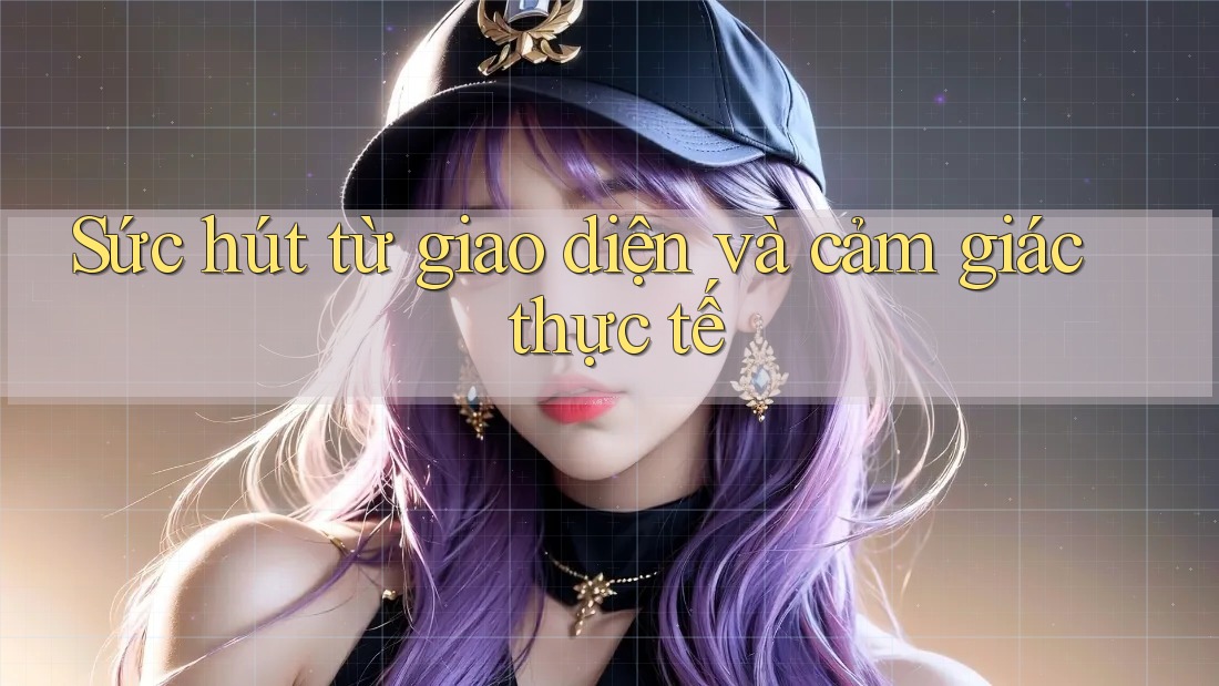 Sức hút từ giao diện và cảm giác thực tế