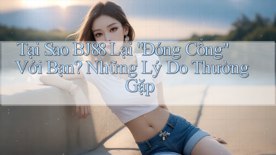 Tại Sao BJ88 Lại “Đóng Cổng” Với Bạn? Những Lý Do Thường Gặp