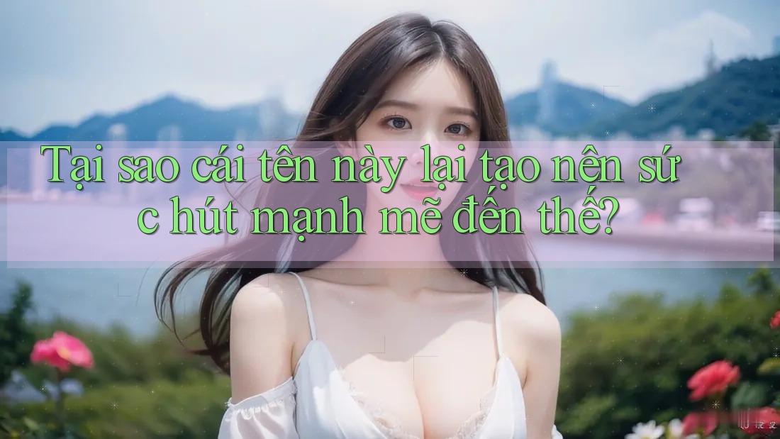 Tại sao cái tên này lại tạo nên sức hút mạnh mẽ đến thế?