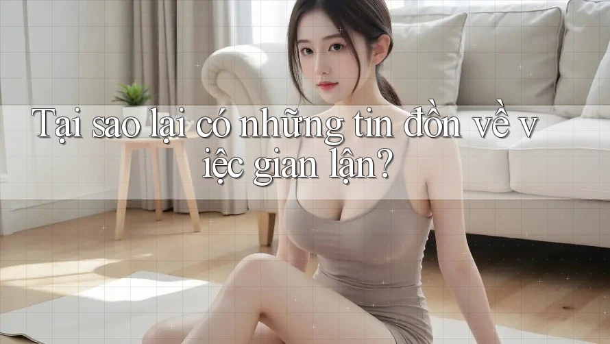 Tại sao lại có những tin đồn về việc gian lận?