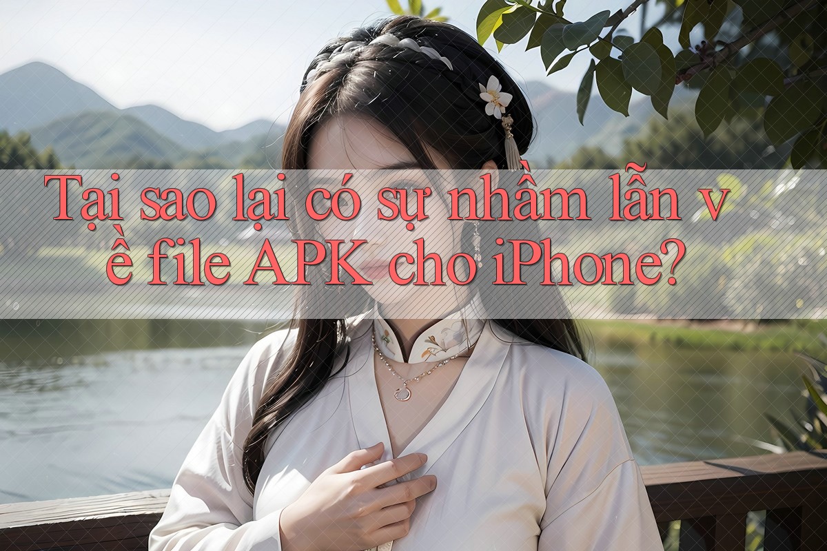 Tại sao lại có sự nhầm lẫn về file APK cho iPhone?