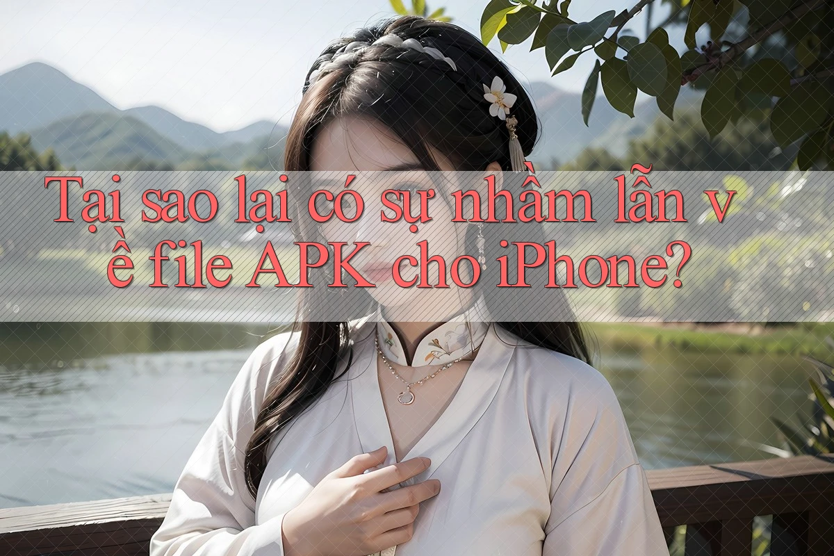 Tại sao lại có sự nhầm lẫn về file APK cho iPhone?