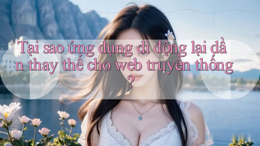 Tại sao ứng dụng di động lại dần thay thế cho web truyền thống?