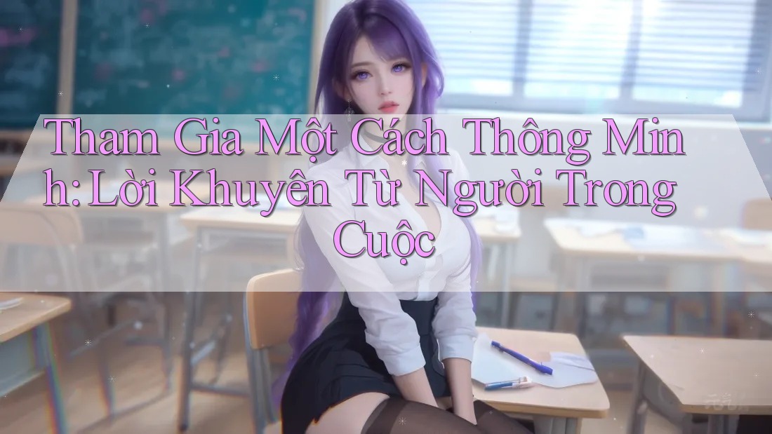 Tham Gia Một Cách Thông Minh: Lời Khuyên Từ Người Trong Cuộc