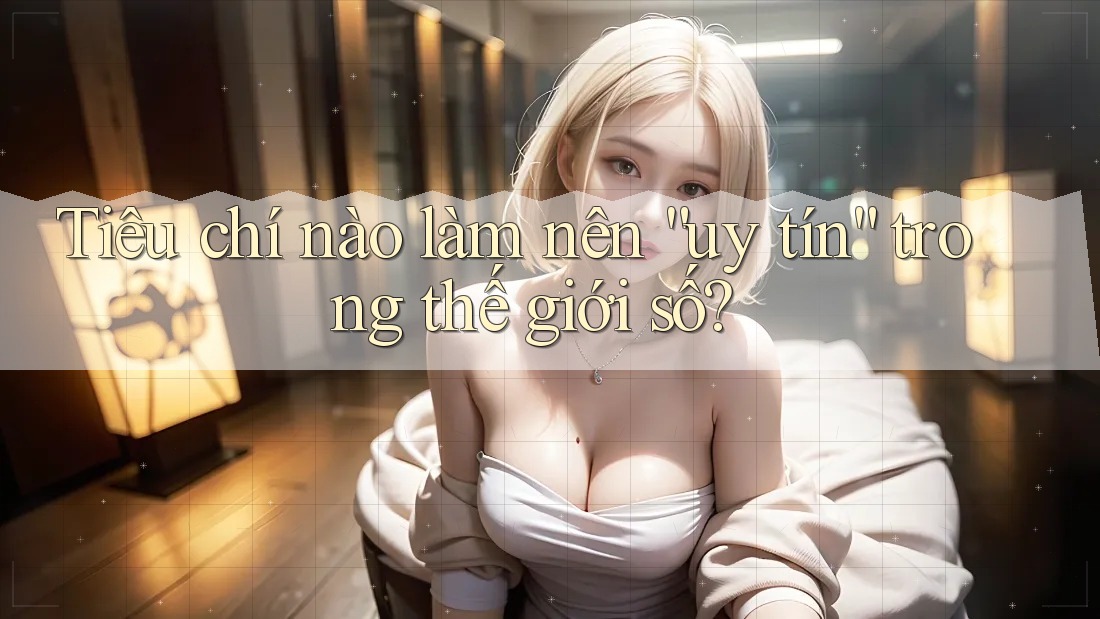 Tiêu chí nào làm nên “uy tín” trong thế giới số?