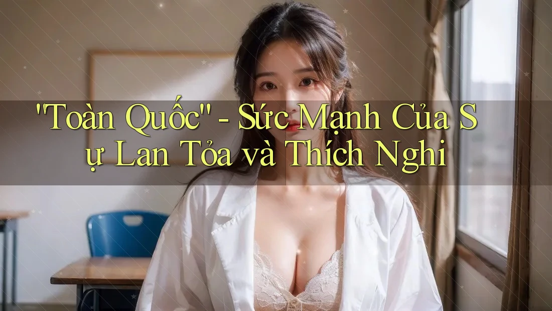 “Toàn Quốc” - Sức Mạnh Của Sự Lan Tỏa và Thích Nghi