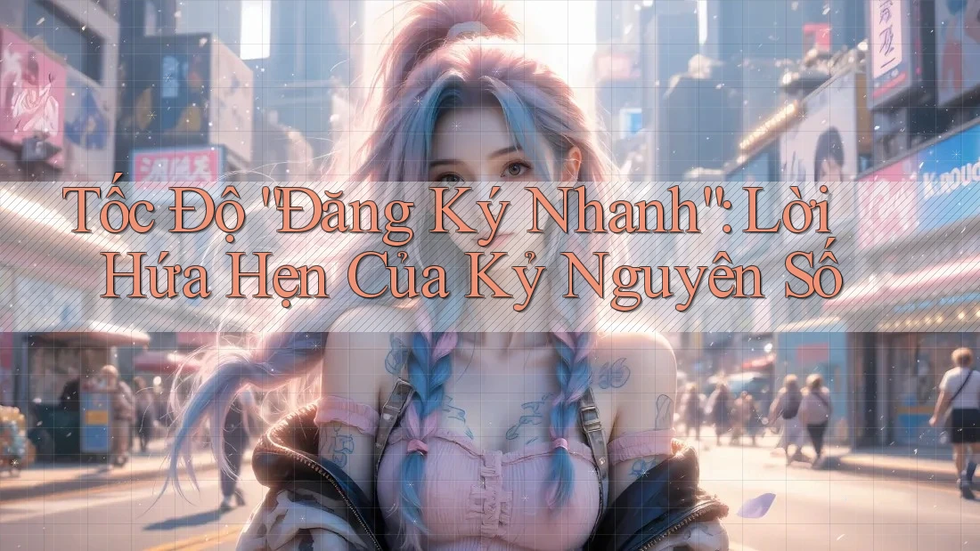 Tốc Độ “Đăng Ký Nhanh”: Lời Hứa Hẹn Của Kỷ Nguyên Số