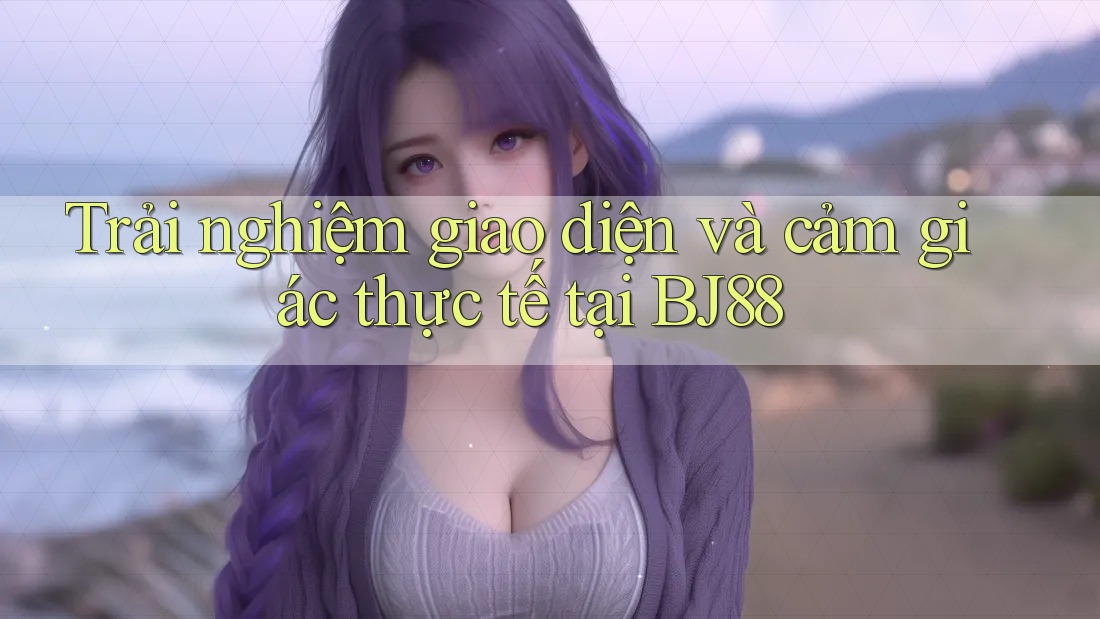 Trải nghiệm giao diện và cảm giác thực tế tại BJ88