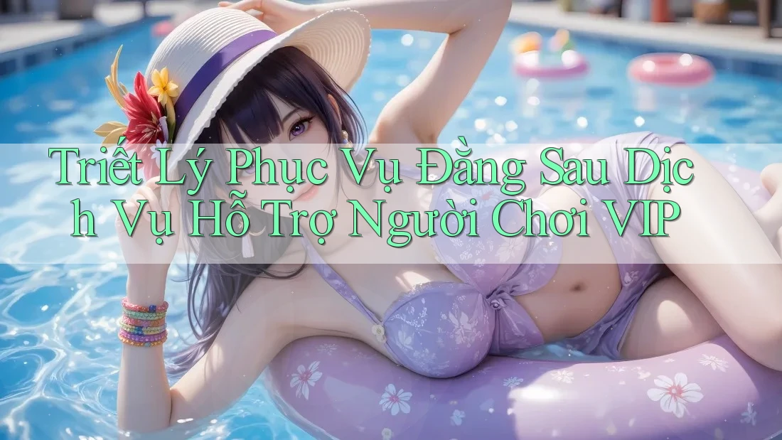 Triết Lý Phục Vụ Đằng Sau Dịch Vụ Hỗ Trợ Người Chơi VIP