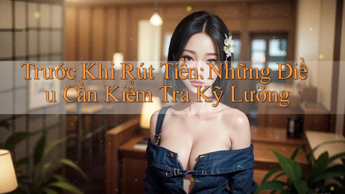 Trước Khi Rút Tiền: Những Điều Cần Kiểm Tra Kỹ Lưỡng