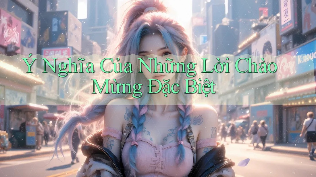 Ý Nghĩa Của Những Lời Chào Mừng Đặc Biệt